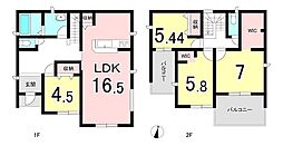 丹羽郡大口町大屋敷3丁目　2号棟