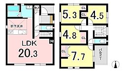 新築戸建　小牧市第4中央　2号棟