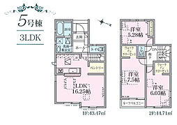 「前原」駅徒歩12分船橋市前原東22-1期　全5棟 5号棟