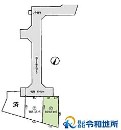 売地　茅ヶ崎市円蔵　全3区画