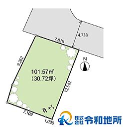 売地　茅ヶ崎市松が丘1丁目