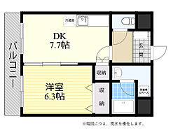 ハピネス鶴崎 203