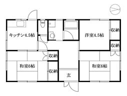 余戸東玉井借家 4 号室