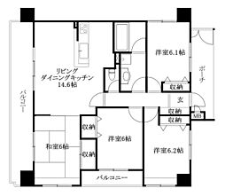 ダイアパレス宮西 803 号室