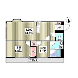 第五山中マンション 205