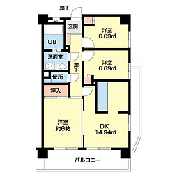 藤和シティコープ坂戸 602
