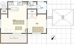 市原市寺谷　平屋戸建　ログハウス