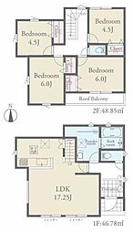新築戸建　熊本市東区東野23−1期　4号棟