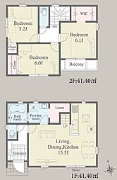 新築戸建　熊本市中央区帯山4丁目　3号棟