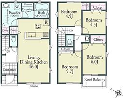 新築戸建 リナージュ　北区龍田1丁目