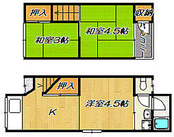 大東市南津の辺町の一戸建て