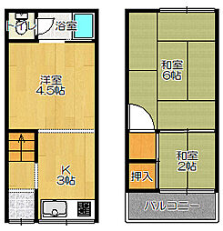 四條畷市江瀬美町の一戸建て