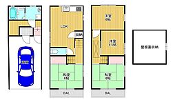 大東市野崎1丁目の一戸建て