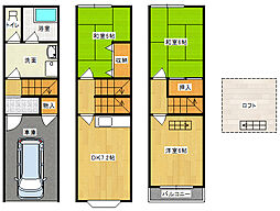 枚方市南中振2丁目の一戸建て