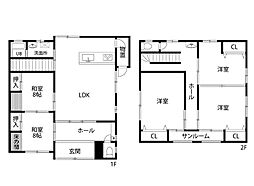 西蒲区鱸中古住宅