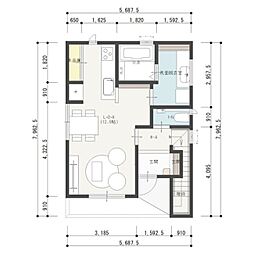 江南区鵜ノ子2丁目新築戸建　F