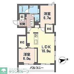 グランシャレ　クラウン 301