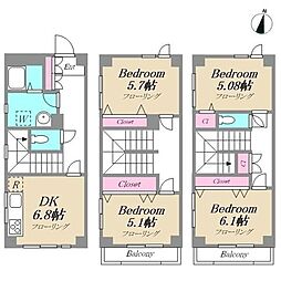 足立区足立２丁目の一戸建て