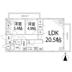 キャッスルコート東辻井 401