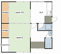 西庄甲嶋平屋(二戸一西棟の東側)