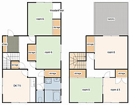 田寺東一丁目貸家