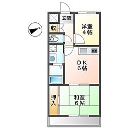 ＨＩＪＩＲＩマンション 2-E