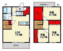 北九州市八幡東区山路２丁目の一戸建て