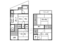 吉田泉殿町貸家 -