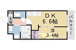 ＴＨＥ　ＧＡＲＮＥＴ　ＳＵＩＴＥ　ＲＥＳＩＤＥＮＣＥ　山科Ｗ 304