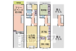 吉田中阿達町戸建 -