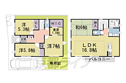 京都市左京区吉田泉殿町の一戸建て