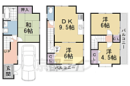 西野大鳥井町貸家