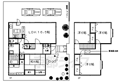 京都市左京区松ケ崎堀町の一戸建て