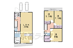 京都市南区上鳥羽北村山町の一戸建て