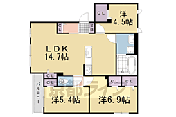 京田辺市興戸町田