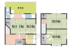 太秦門田町貸家