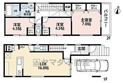 城南区茶山6丁目　B号地　新築戸建