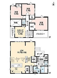 糸島市二丈深江2期　4号棟　新築戸建