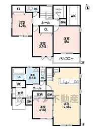 唐津市中原1期　1号棟　新築戸建