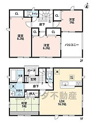 佐賀県小城市三日月町長神田第5　2号棟　新築戸建