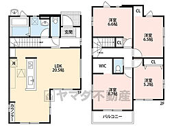 糸島市二丈田中1期　1号棟　新築戸建