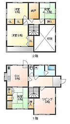 岡山市南区福富西２丁目の一戸建て