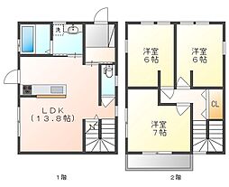 岡山市中区浜１丁目の一戸建て