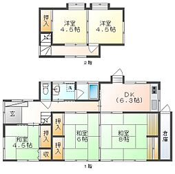 岡山市東区金田の一戸建て
