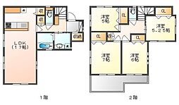 岡山市南区福田の一戸建て