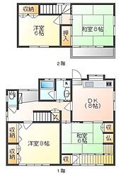 岡山市中区清水の一戸建て