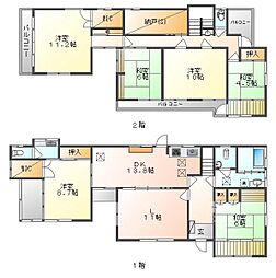 岡山市東区瀬戸町旭ヶ丘３丁目の一戸建て