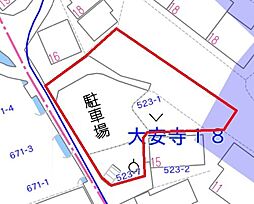 岡山市北区大安寺東町の土地