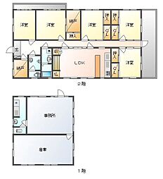 岡山市中区中島の一戸建て