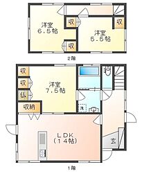 岡山市北区大安寺東町の一戸建て
